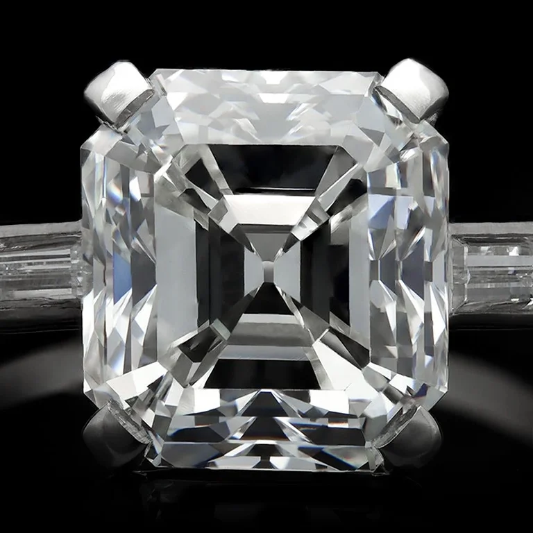 Cartier Art Deco diamond engagement ring
