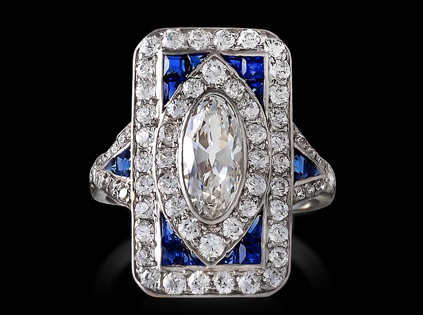 A Beginner's Guide to Art Deco Engagement Rings