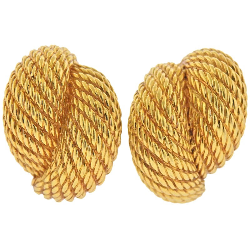David Yurman Gold Earrings